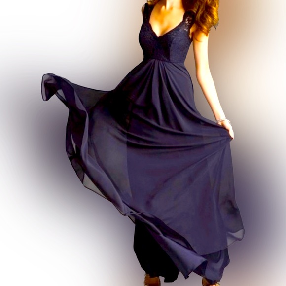 MORI LEE PROM/BRIDESMAID GOWN 693 Size 6 - Picture 1 of 10